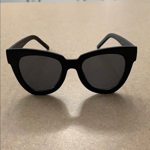 Solid Black Sunglasses